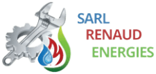 Logo, RENAUD Energies, plombier chauffagiste à Rezé